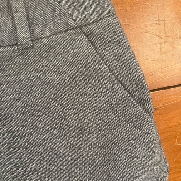 Loft Curvy Grey Straight Knee Length Pencil Skirt 8 Tall - Picture 9 of 11